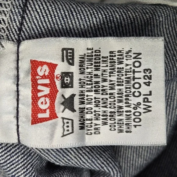 VINTAGE Levi's 501 XX Men Jeans 38X32 Blue Denim Original Fit Straight Y2K